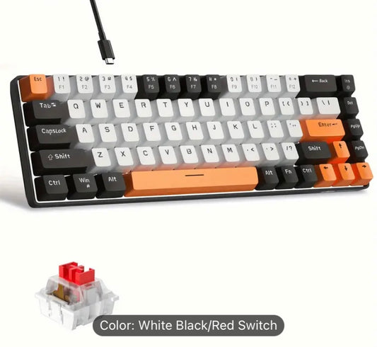Portable 60% Mechanical Gaming/Office Keyboard